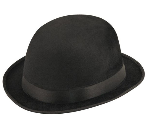 Cappello bowler nero - bowler, a